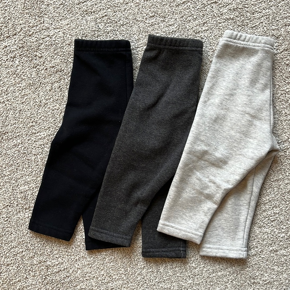 Cozy Fleece Lined Leggings, Like New